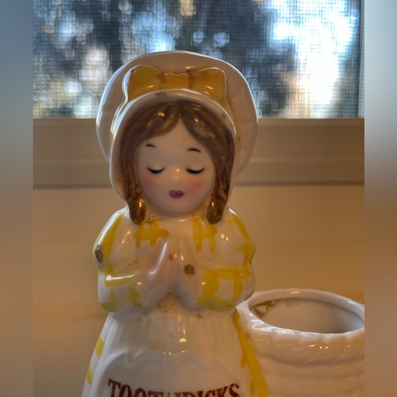 ⚡️ $5/$25-Vintage ceramic tooth pick holder - Picture 2 of 9